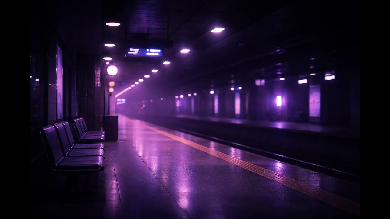 Subway Interior Focus – Minimal Electronic Music | 1 Hour
