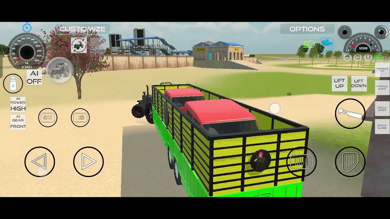ओ भाई ये क्या लेके जा रहा है Oh brother, what is he taking? Oh brother, #टी.आर.#automobile #gaming 