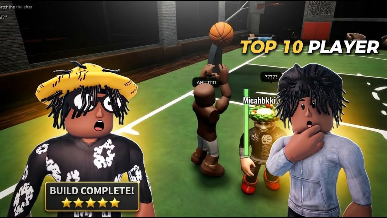 A TOP 10 Playground Basketball Player Took Over My Build…