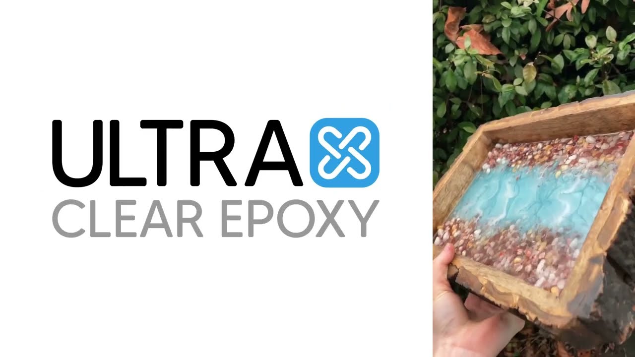 UltraClear Epoxy Resin Finish for Bar Tops, Countertops, and Table Tops.