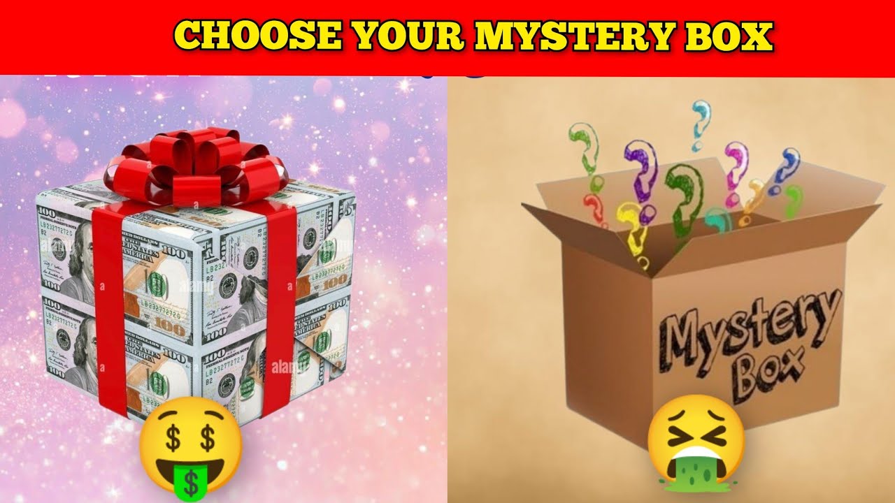 CHOOSE YOUR MYSTERY Box 🎁 (RICH GIFT🤑 VS POOR GIFT 🤮)⏳@MysteryBoxBonanza 