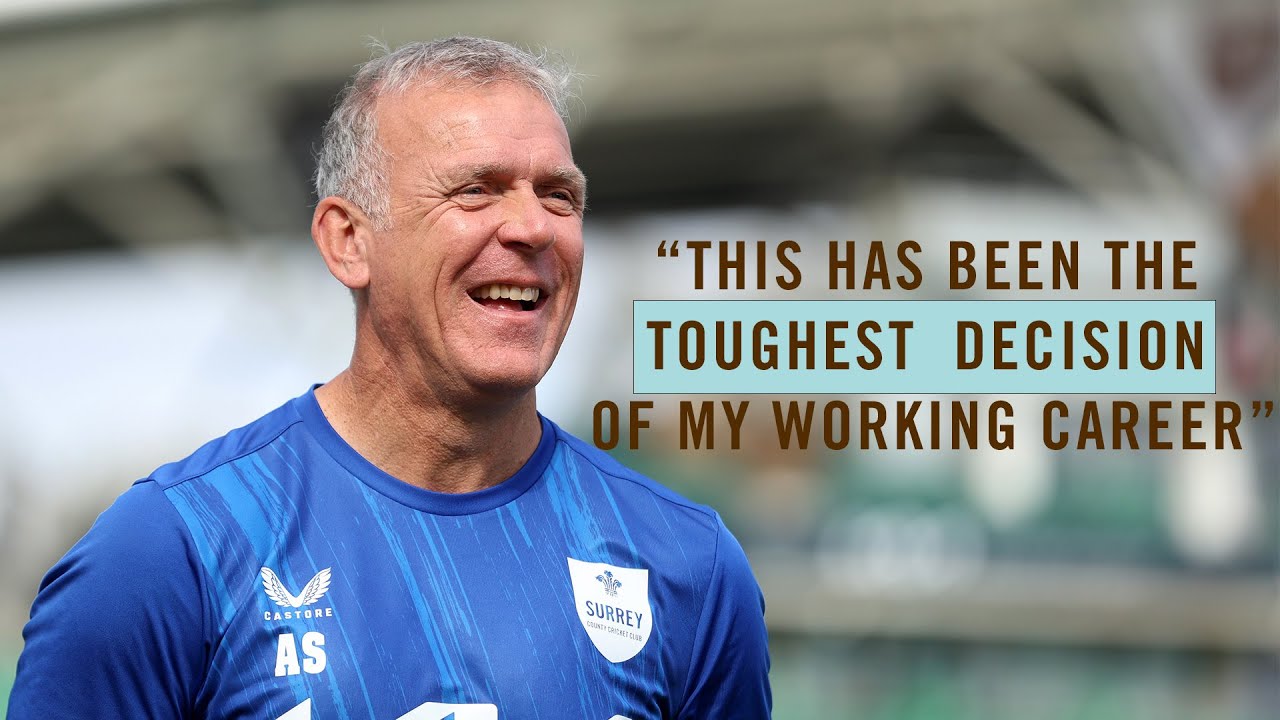 “Why I’m stepping down from my role at Surrey” | Alec Stewart | The Full Interview