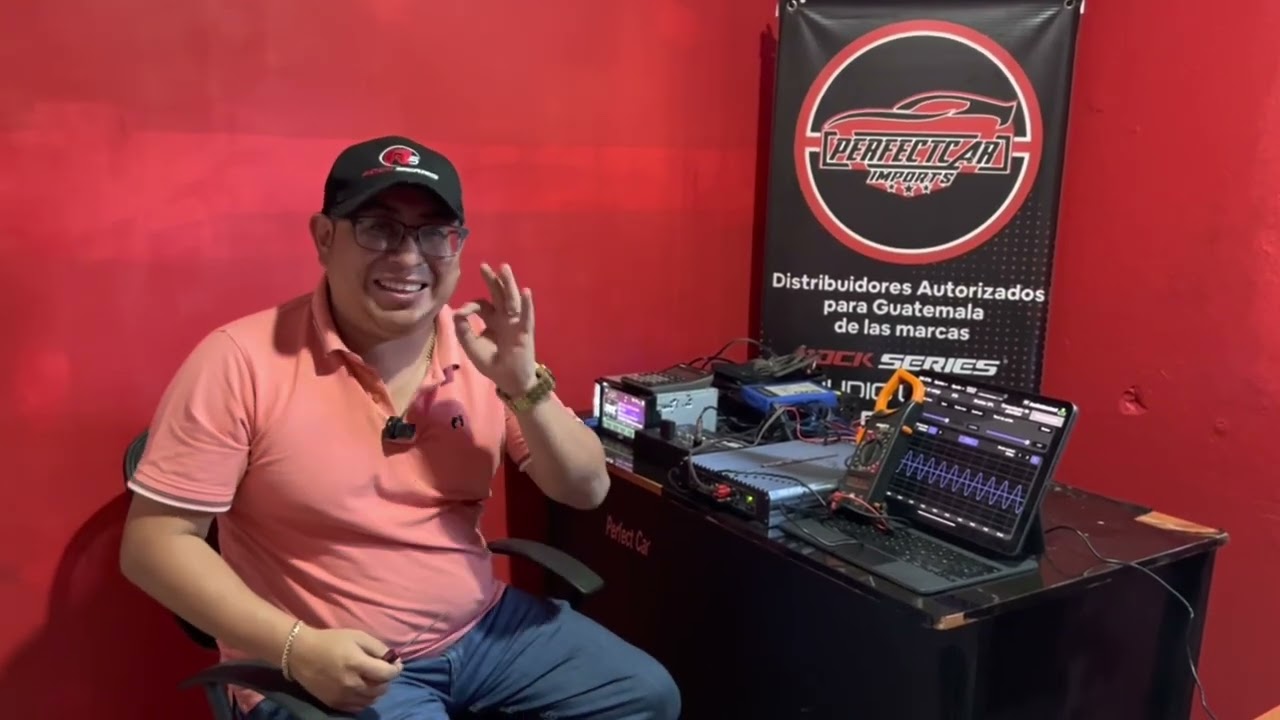 Prueba de potencia al amplidicador Rock Series RKS 110 4