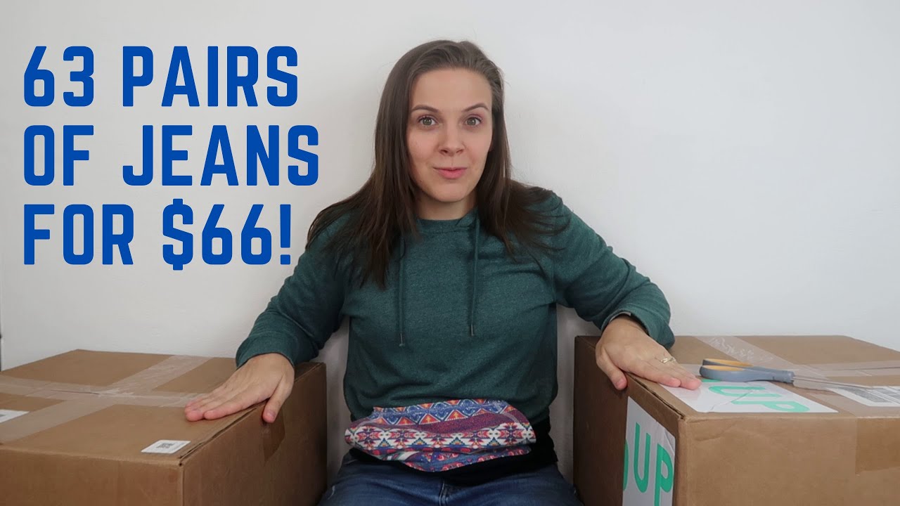 50 Pound ThredUp DIY Denim Box Rescue Box Review