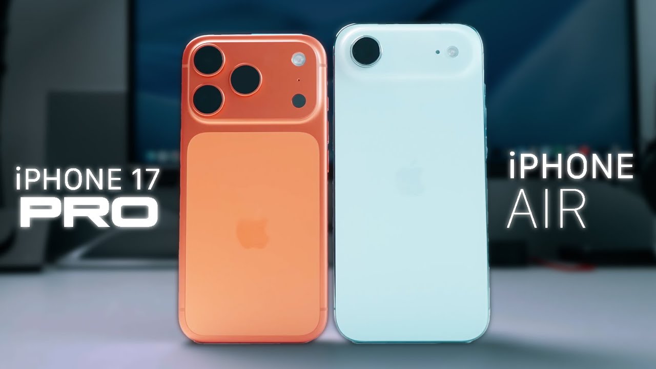 iPhone AIR vs 17 PRO: - ¿CUÁL DEBERÍAS COMPRAR ESTE AÑO?