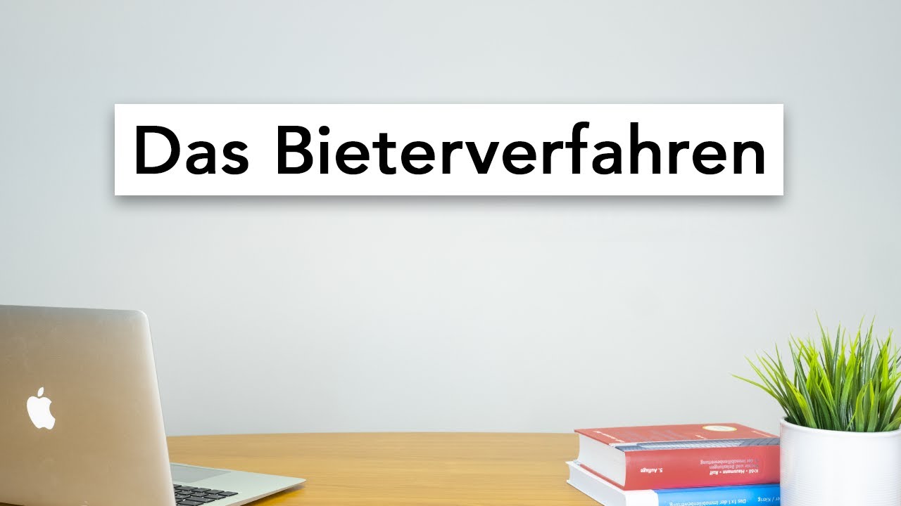 Das Bieterverfahren beim Immobilienverkauf