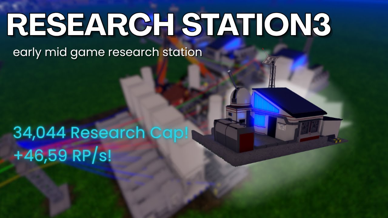 Research Station3, Early Mid-Game Research Station | Industrialist Roblox