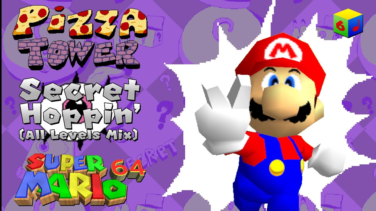 Pizza Tower - Secret Hoppin (All Levels Mix) | SM64 Remix