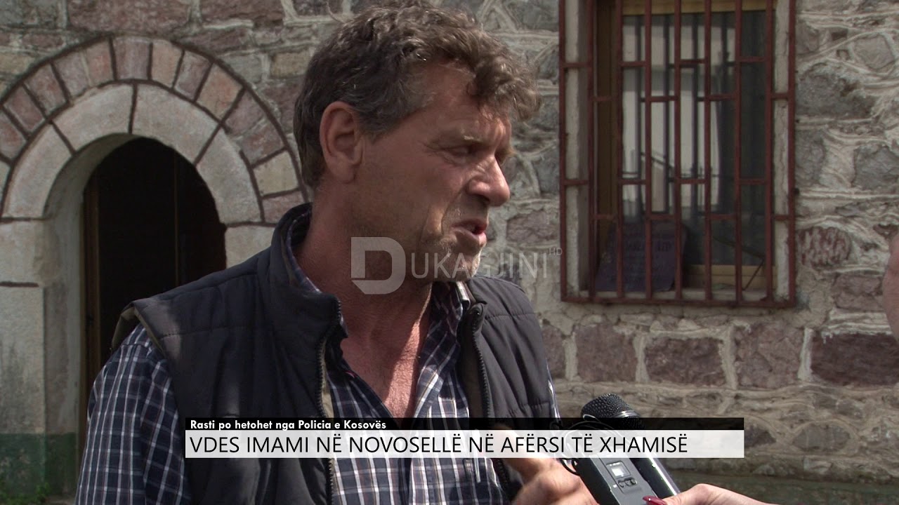 Vdes imami në Novosellë në afërsi të xhamisë
