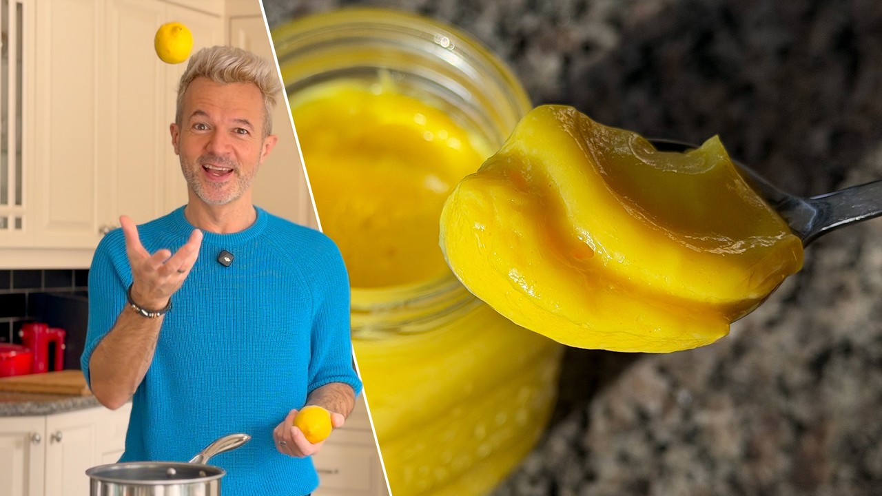 Забудьте про крахмал❗️ Секрет идеального крема!🍋 Как приготовить лимонный курд | простой рецепт