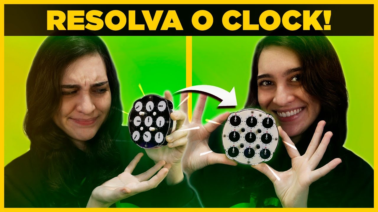 how to solve clock magic cube