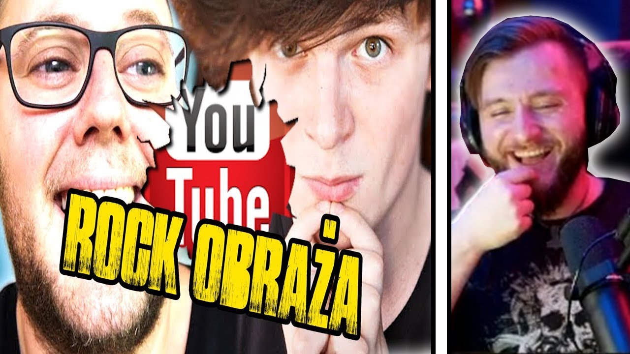 DIABEUU OGLĄDA Rock obraża youtuberow 5
