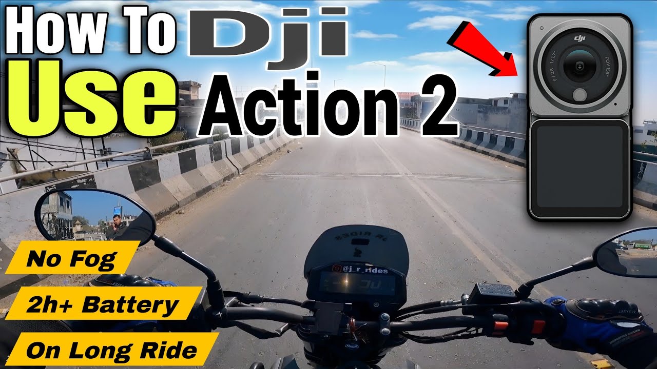 Dji Action 2 Fog Problem Solve | Battery Backup Increase | How to Use