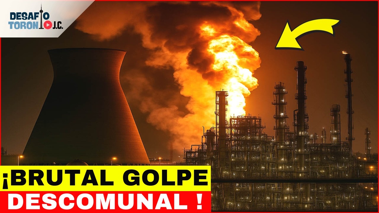 ¡INFIERNO en ISRAEL! Armas Secretas de Irán DESTROZAN Refinería  de Haifa | DesafioTorontoJC