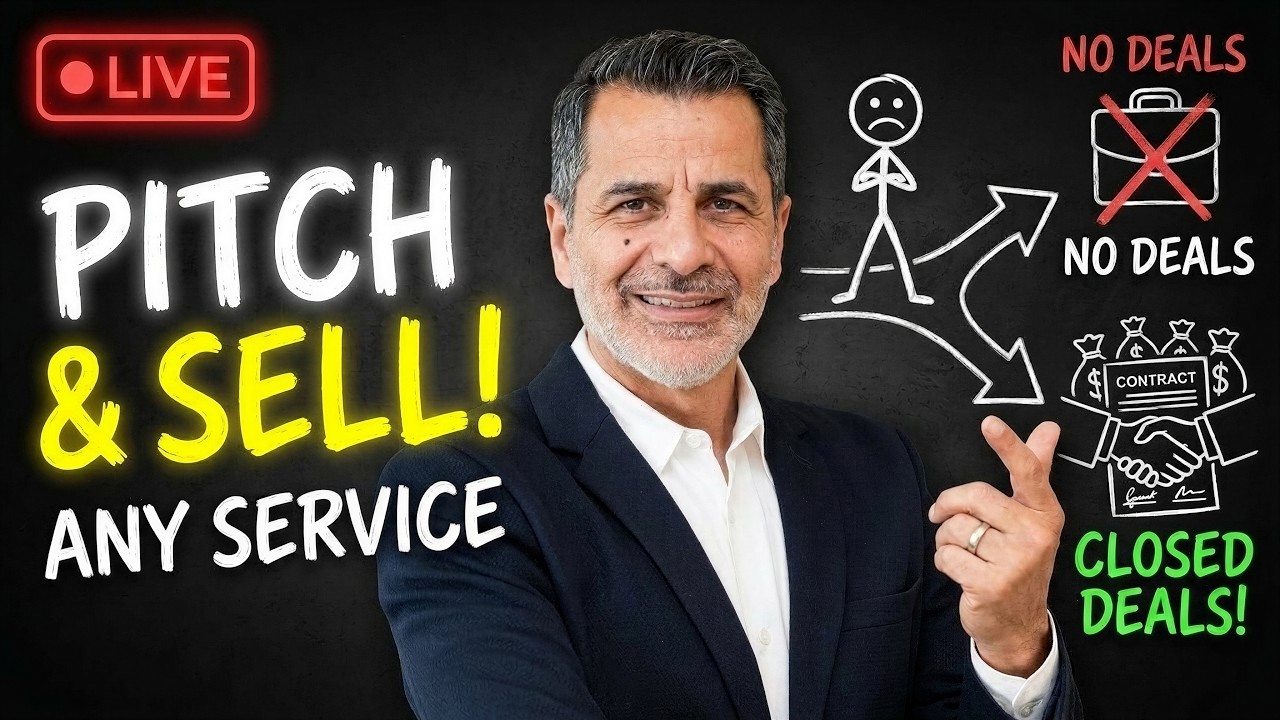 How to Pitch & Sell Any Service Like a Pro