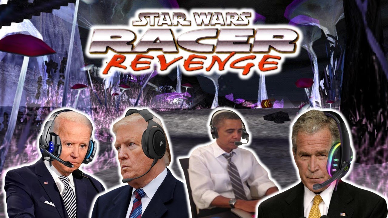 US Presidents Play Star Wars: Racer Revenge