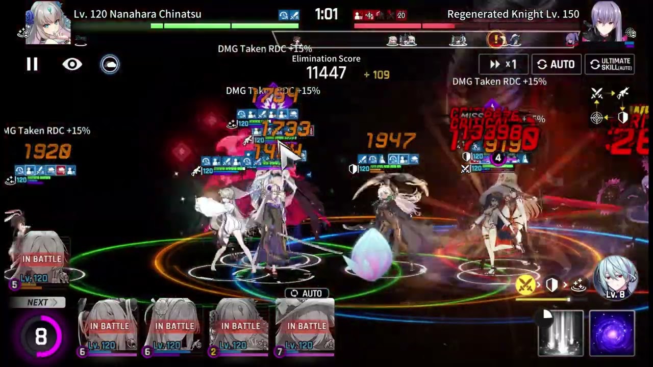 Counter:Side Global - Danger Close Regenerated Knight S45 44967 points
