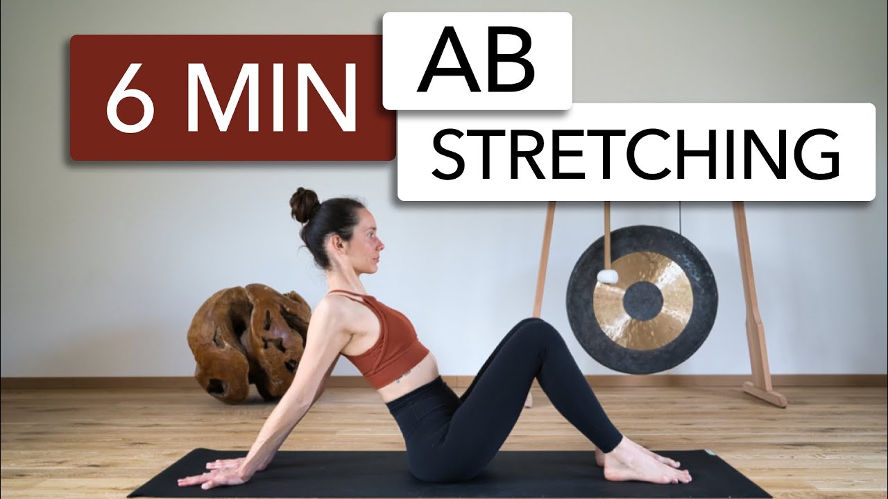 6 MIN AB STRETCH AFTER WORKOUT