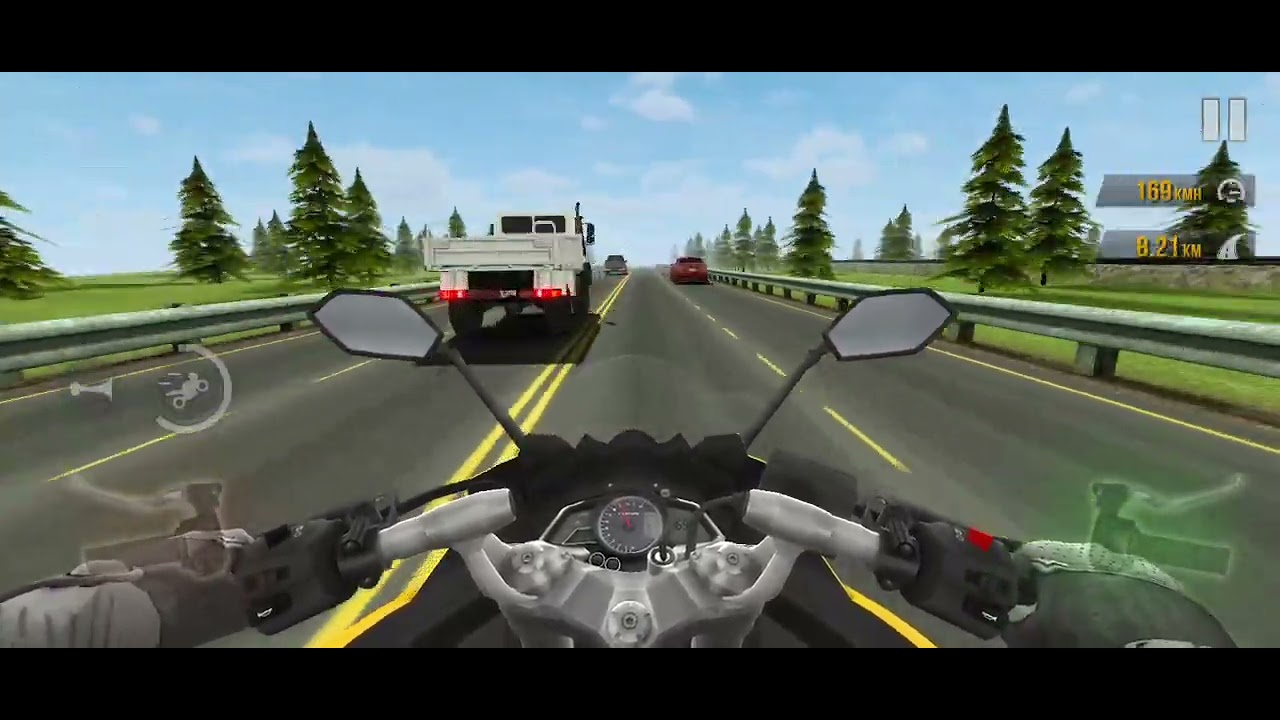 New bike ride in traffic rider game ☠️☠️☠️