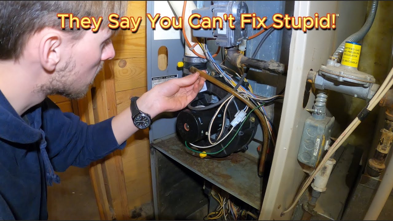 Replacing An Inducer Motor On A Furnace
