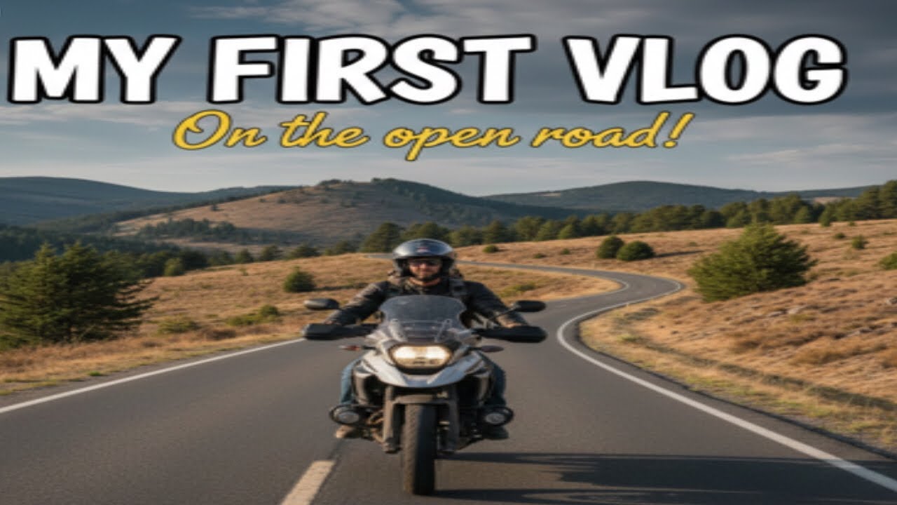 My first vlog || Road Trip on Bike with Friend