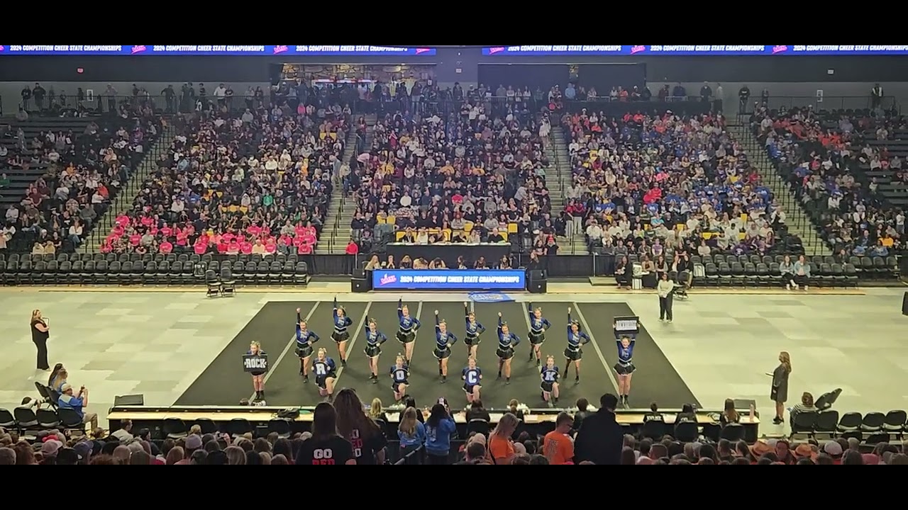 Rockbridge County High School 3A at VHSL Cheer Championships 2024 1st Round