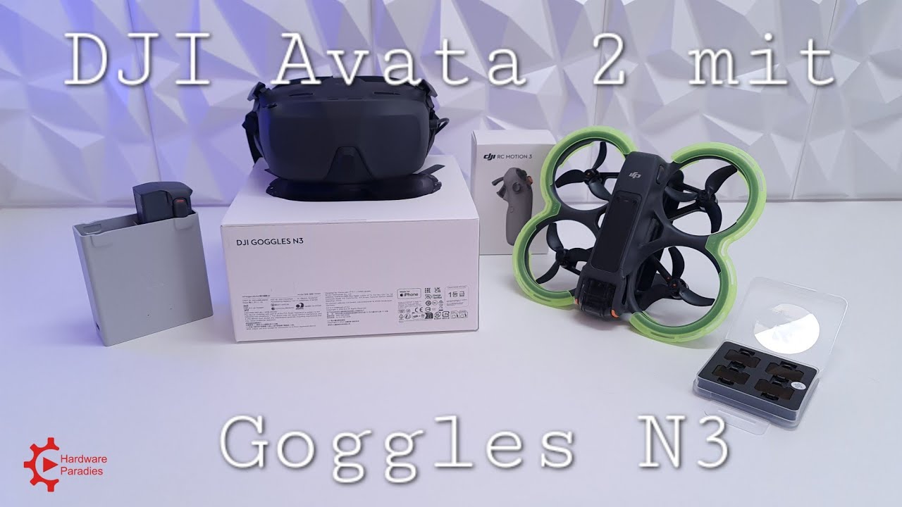 DJI Avata 2 mit Goggles N3 verbinden und Testen