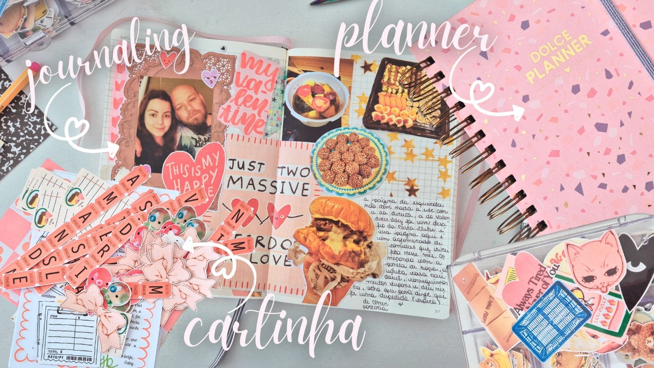 ✨ começando um planner + cartinha para membros + journal with me