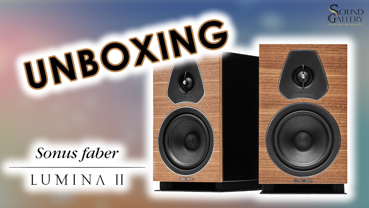 Sonus Faber - Lumina II (Walnut) | Unboxing | Sound Gallery