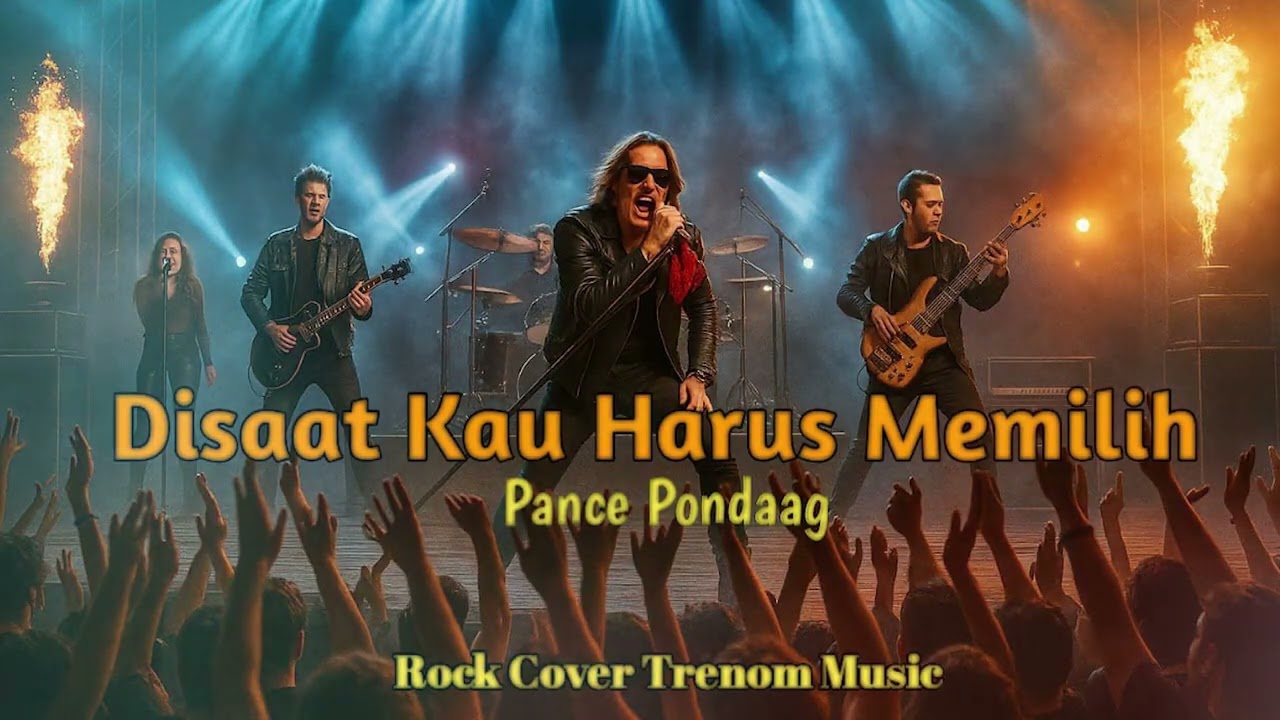 DISAAT KAU HARUS MEMILIH - PANCE PONDAAG | COVER - TRENOM MUSIC(ROCK NEW VERSION)