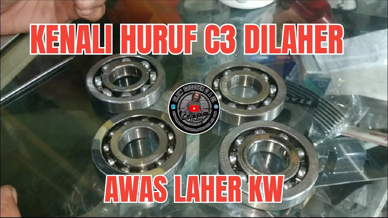 cara memilih laher kruk as vespa yang bagus