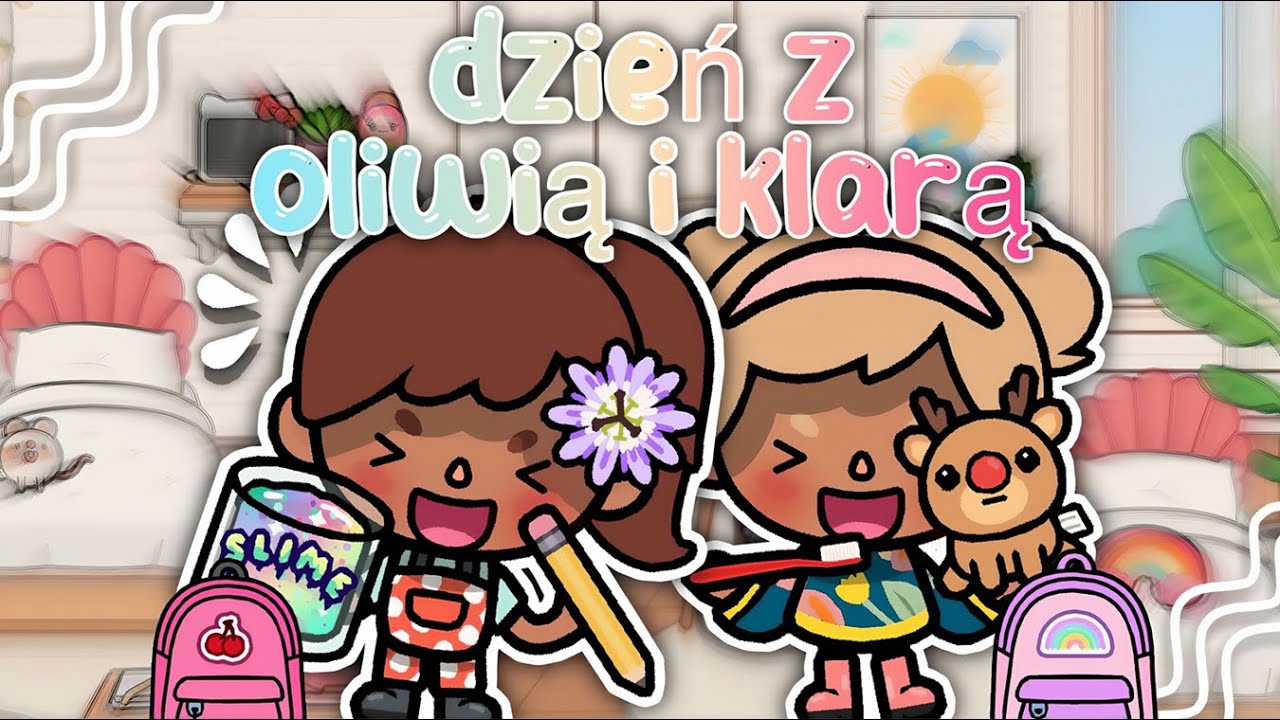 DZIEŃ Z KLARĄ I OLIWIĄ 🌞 |  TOCA BOCA HISTORYJKI PO POLSKU |