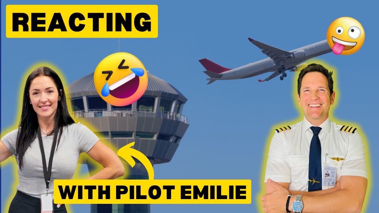 Laughing at AMUSING ATC Calls with CAPTAIN JOE and PILOT EMILIE!