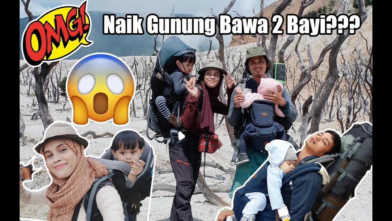 HIKING WITH BABIES - MOUNT PAPANDAYAN (Pertama Kali Naik Gunung Bawa 2 Anak)
