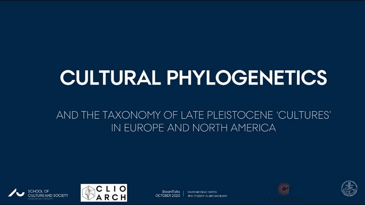 Cultural phylogenetics and the taxonomy of Late Pleistocene ‘cultures’ in Europe and North America