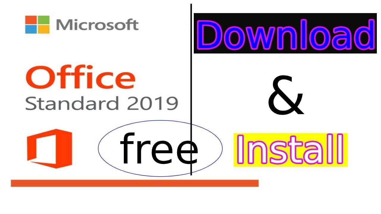 How to Download and Install MS Office Standard 2019 for Free