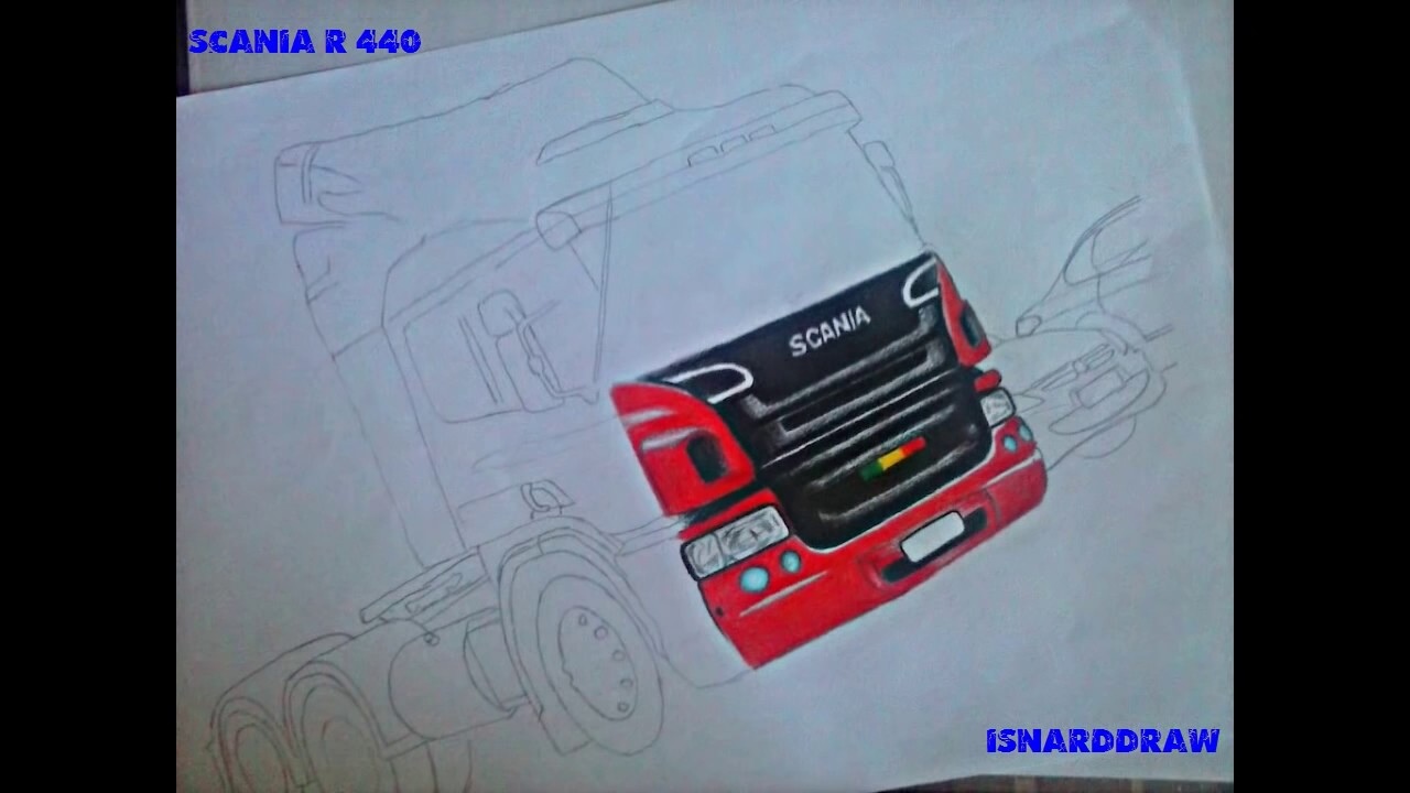Desenho da Scania P360 6# - By Isnard | Scania P360 design #6 - By Isnard