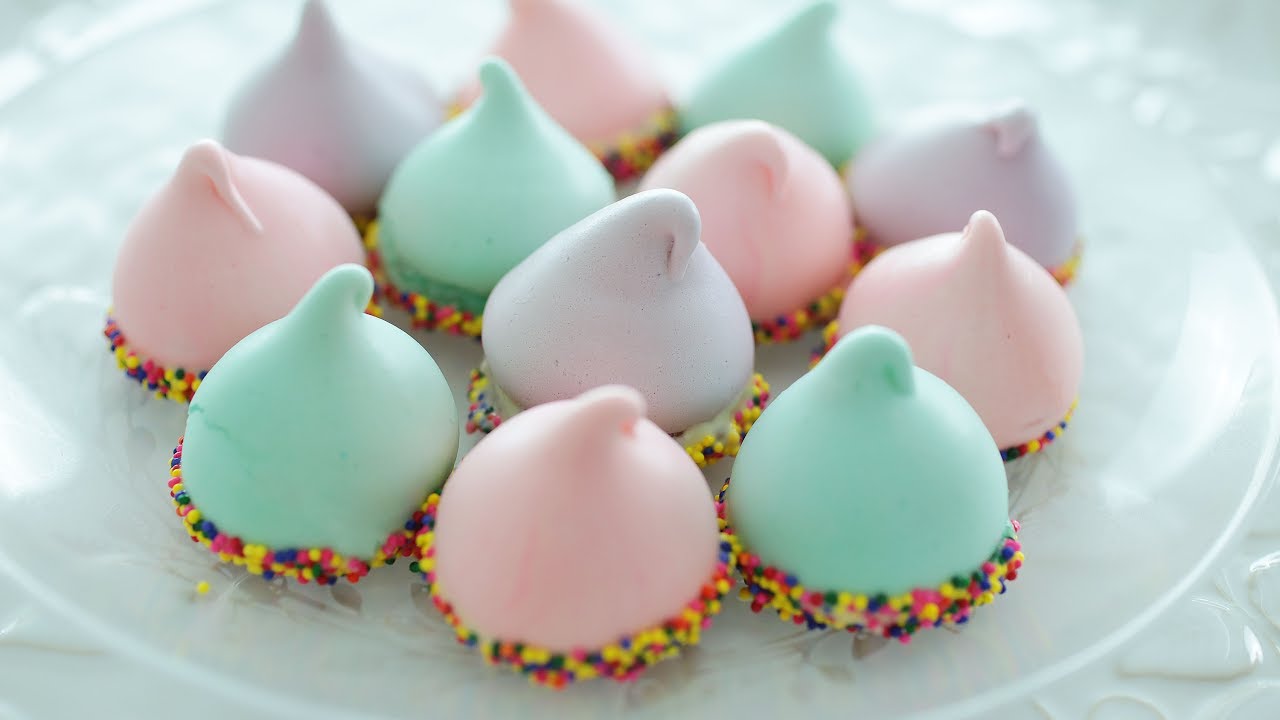 Confetti Meringue Kisses