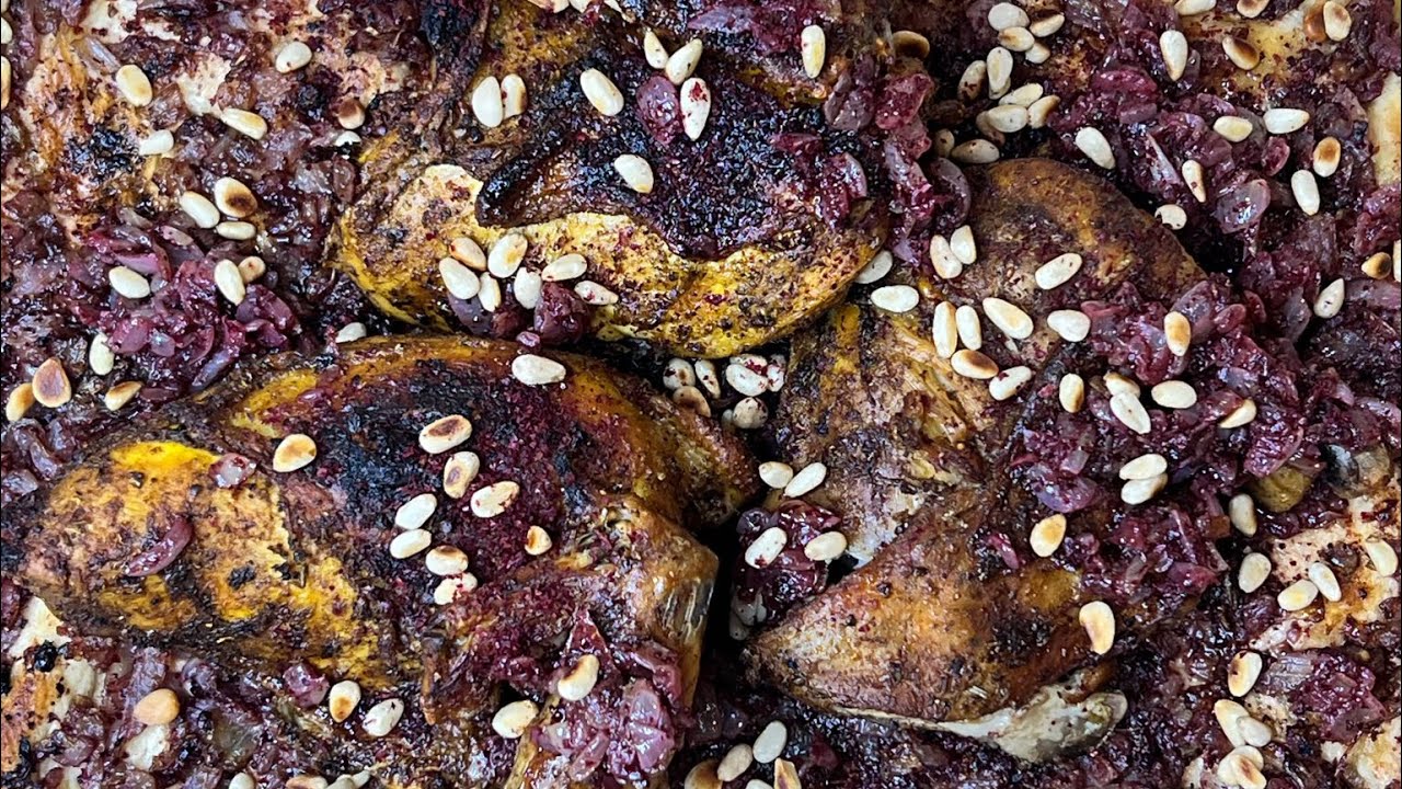 Musakhan - the national dish of Palestine