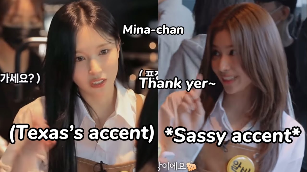 how twice’s japanese line *accent* when speaking english
