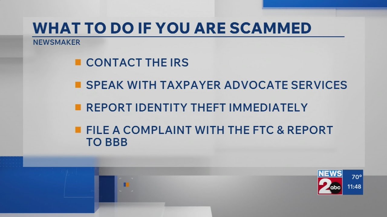 Newsmaker: BBB on tax scam season