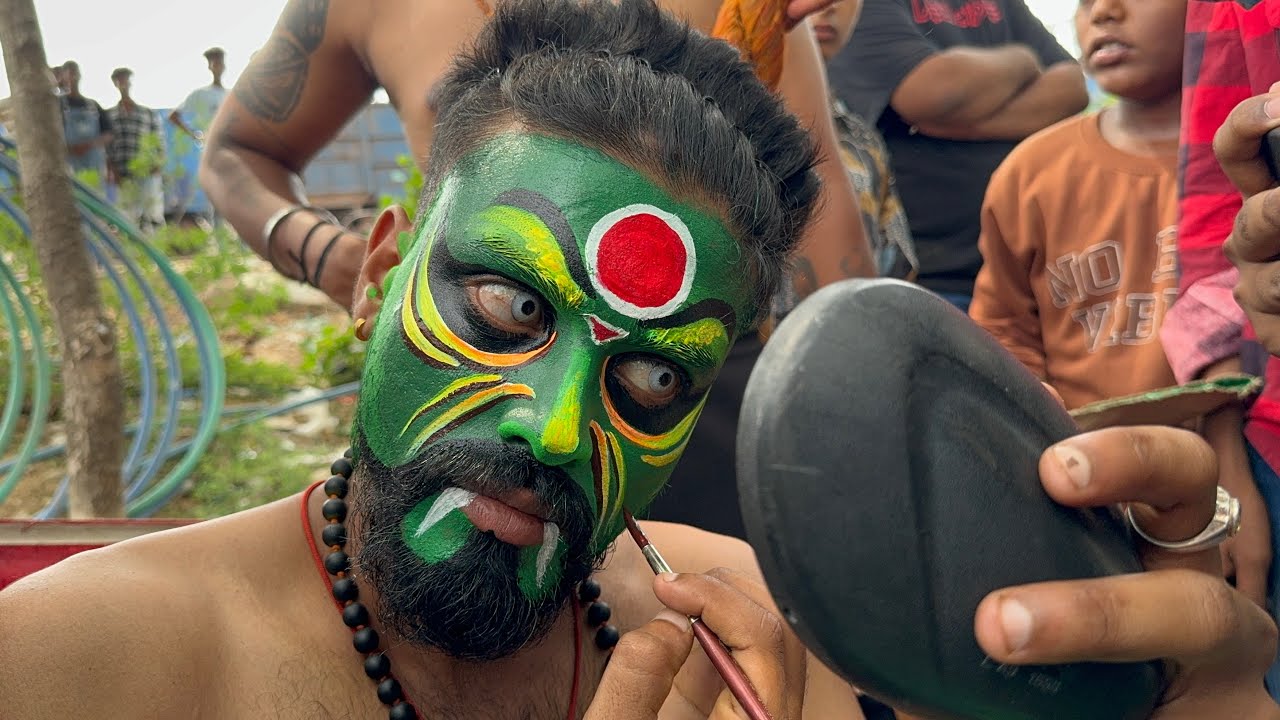 Potharaju Making 2024 | Babloo Potharaju Making Video - Self Potharaju Makeup | Old City Bonalu 2024