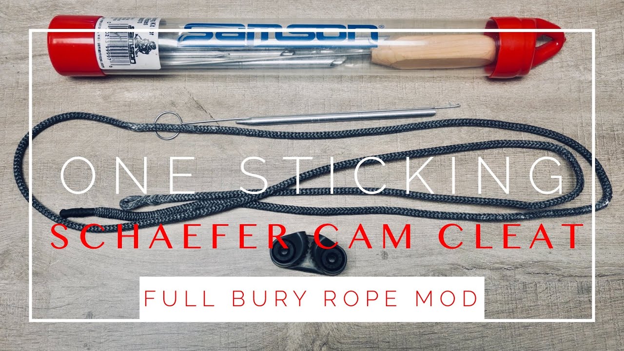ONE STICK CLIMBING - Schaefer Cam Cleat Full Bury Rope Mod