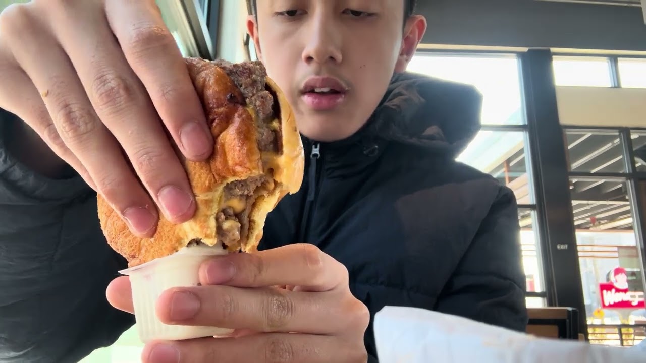 Eating Wendys New Menu Items in 2026