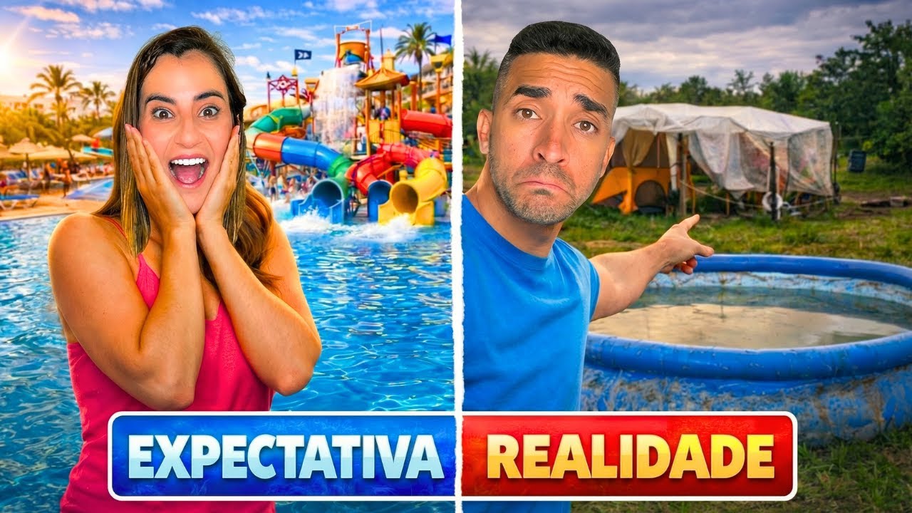 Fiz um Resort 5 Estrelas para a minha esposa! (Deu muito errado) 😂 Hotel na roça 🏨🐓