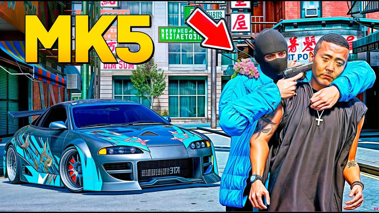 ROBO EL CARRO MÁS EXÓTICO DE NEW YORK GTA 5 RP