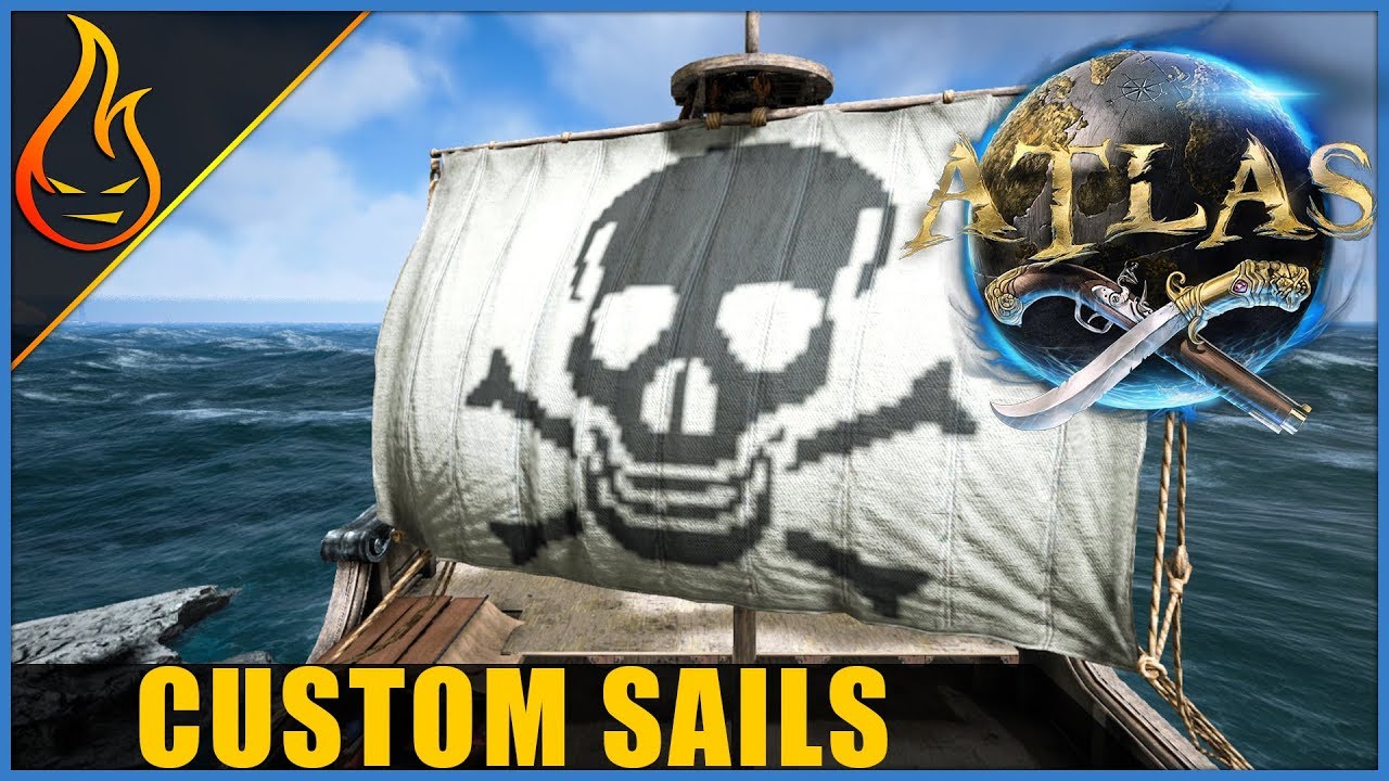 Atlas MMO How To Make Custom Sails