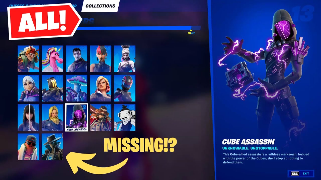 All 17 Characters Locations in Fortnite Season 8 Chapter 2! - Complete Collection Guide