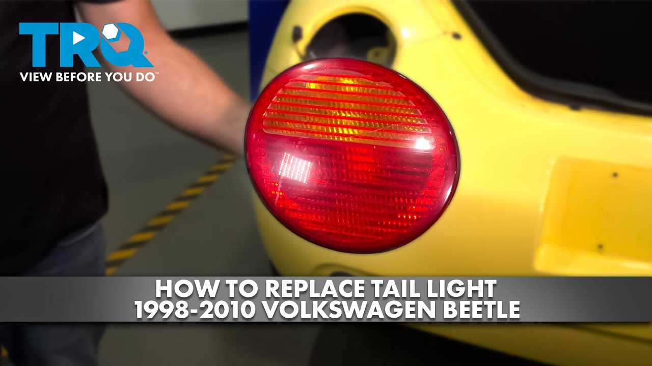 Как заменить задний фонарь на Volkswagen Beetle 1998-2010 годов