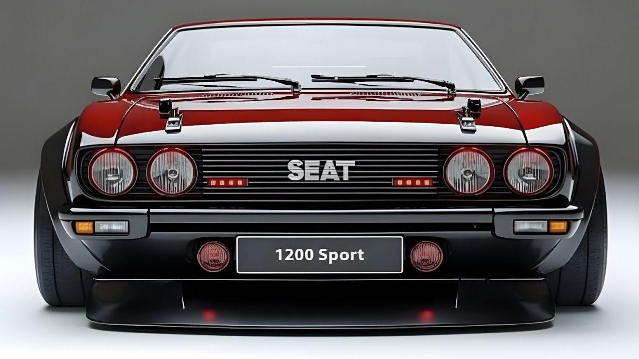 El SEAT 1200 Sport 2026 RENACE en LUJO!  Diseño Exclusivo, Potencia Oculta y Tecnología de Élite